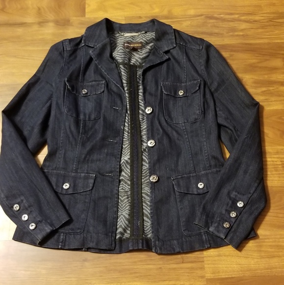 dana buchman denim jacket